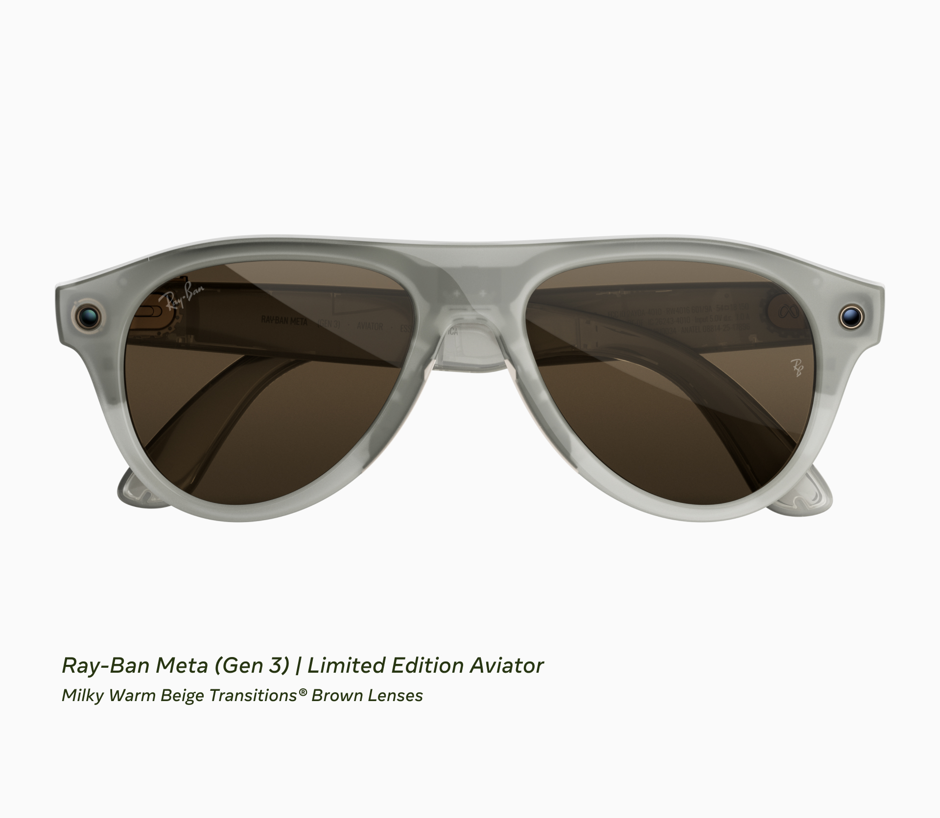 Ray-Ban Meta Gen 3, nouvelle monture Aviator, Meta Connect 2026