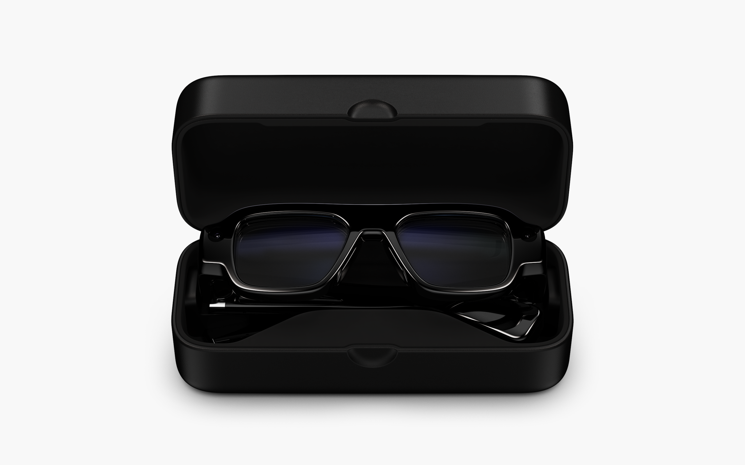 Snap Specs et son étui de recharge